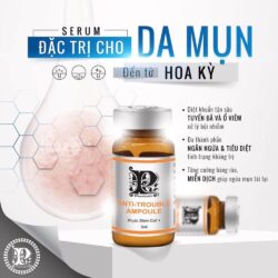 Tinh chất diệt mụn tận gốc Mibiti Prudente Anti Trouble Ampoule 5ml 6 tinh chat diet mun tan goc mibiti prudente anti trouble ampoule 5ml knwb
