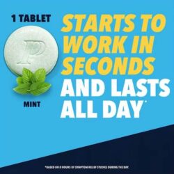 vien ngam giam dau bao tu o nong pepcid complete 50 chewable tablets mint flavor 24923 ke