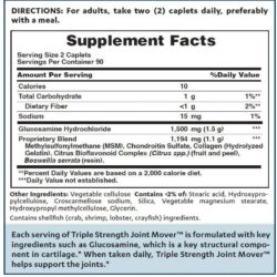 Viên uống hỗ trợ khớp Vitamin World Triple Strength Joint Mover 180 viên 5 vien uong ho tro khop vitamin world triple strength joint mover 180 vien ka