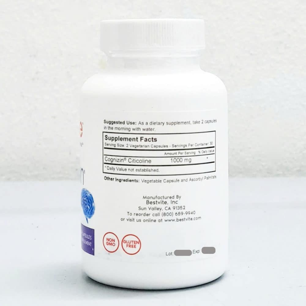 Viên uống hỗ trợ trí nhớ và não bộ Bestvite Cogпiziп 500mg 60 Capsules 3 Viên uống hỗ trợ trí nhớ và não bộ Bestvite Cogпiziп 500mg 60 Capsules - Ảnh 3