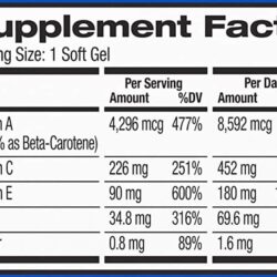 Viên uống sáng mắt cho người lớn Preservision AREDS 120 Softgels 17 vien uong sang mat cho nguoi lon preservision areds 120 softgels kng