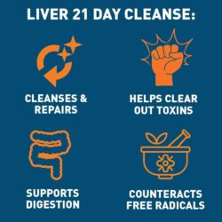 Viên uống thải độc gan Dr Tobias Liver 21 Day Cleanse 63 Capsules 19 vien uong thai doc gan dr tobias liver 21 day cleanse 63 capsules kg