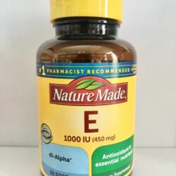Viên uống Vitamin E từ Nature Made Vitamin E 1000IU (450mg) 60 Softgels 11 vien uong vitamin e tu nature made vitamin e 1000iu 450mg 60 softgels kd