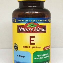 Viên uống Vitamin E từ Nature Made Vitamin E 400IU (180mg) 300 Softgels 12 vien uong vitamin e tu nature made vitamin e 400iu 180mg 300 softgels 110524 ka