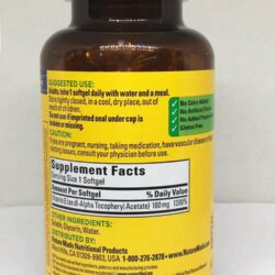 Viên uống Vitamin E từ Nature Made Vitamin E 400IU (180mg) 300 Softgels 14 vien uong vitamin e tu nature made vitamin e 400iu 180mg 300 softgels 110524 kc