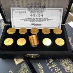 an cung nguu hoang hoan samsung pharm hop go 3 75g x 10 vien kb