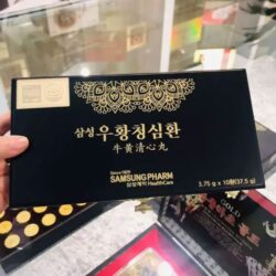 an cung nguu hoang hoan samsung pharm hop go 3 75g x 10 vien kc