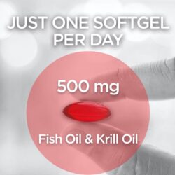 Dầu tôm hỗ trợ sức khỏe toàn diện Schiff MegaRed Advanced 4in1 Omega-3 Fish + Krill Oil 500mg 80 Softgels 11 dau tom ho tro suc khoe toan dien schiff megared advanced 4in1 omega 3 fish krill oil 500mg 80 softgels kb
