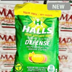 keo halls ho tro he mien dich halls defense vitamin c assorted citrus 180 vien 281024 ka