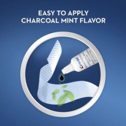 Miếng dán trắng răng Crest 3D Whitestrips Charcoal Mint 28 miếng (14 cặp)+ 1 tuýp serum 9 mieng dan trang rang crest 3d whitestrips charcoal mint 28 mieng 14 cap 1 tuyp serum kc