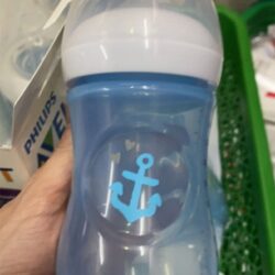 set 3 binh sua co rong philips avent natural special edition 1m 260ml blue otter anchor kd