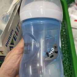 set 3 binh sua co rong philips avent natural special edition 1m 260ml blue otter anchor kf