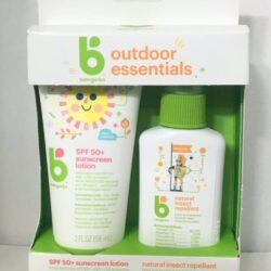 set kem chong nang va xit chong con trung cho be babyganics outdoor essentials 59ml x2 ka