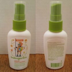 set kem chong nang va xit chong con trung cho be babyganics outdoor essentials 59ml x2 kd