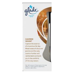 Set máy xịt thơm phòng tự động Glade chạy pin + 3 chai tinh dầu (Cashmere Woods) 11 set may xit thom phong tu dong glade chay pin 3 chai tinh dau cashmere woods kbb