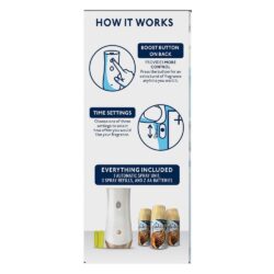 Set máy xịt thơm phòng tự động Glade chạy pin + 3 chai tinh dầu (Cashmere Woods) 12 set may xit thom phong tu dong glade chay pin 3 chai tinh dau cashmere woods kdd