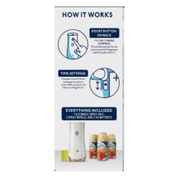 Set máy xịt thơm phòng tự động Glade chạy pin + 3 chai tinh dầu (Hawaiian & Breeze) 11 set may xit thom phong tu dong glade chay pin 3 chai tinh dau hawaiian breeze kcb