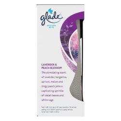 Set máy xịt thơm phòng tự động Glade chạy pin + 3 chai tinh dầu (Lavender & Peach Blossom) 11 set may xit thom phong tu dong glade chay pin 3 chai tinh dau lavender peach blossom kb