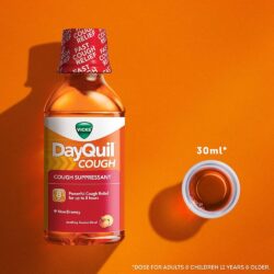 Siro ho Vicks DayQuil Cough Suppressant 354ml (Tropical) 6 siro ho vicks dayquil cough suppressant 354ml tropical ka