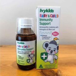 Siro tăng cường sức đề kháng cho bé IvyKids Baby & Child Immunity Support 6m+ 100ml 11 siro tang cuong suc de khang cho be ivykids baby child immunity support 6m 100ml ke
