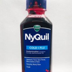 siro vicks nyquil cold flu severe 354ml cherry flavor knd