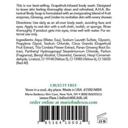 Sữa tắm giảm mụn Mario Badescu A.H.A Botanical Body Soap 472ml 11 sua tam giam mun mario badescu a h a botanical body soap 472ml kb