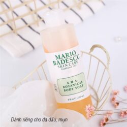Sữa tắm giảm mụn Mario Badescu A.H.A Botanical Body Soap 472ml 13 sua tam giam mun mario badescu a h a botanical body soap 472ml kf