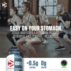 Sữa tăng cơ Dymatize ISO100 Hydrolyzed Protein Powder 2.3kg (Gourmet Chocolate) 14 sua tang co dymatize iso100 hydrolyzed protein powder 2 3kg gourmet chocolate ke