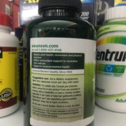 Tinh chất nghệ Swanson Turmeric 720mg 240 Capsules 8 tinh chat nghe swanson turmeric 720mg 240 capsules kc