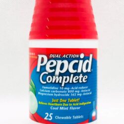 Viên ngậm giảm đau bao tử, ợ nóng Pepcid Complete 25 Chewable Tablets (Mint) 7 vien ngam giam dau bao tu o nong pepcid complete 25 chewable tablets mint kna