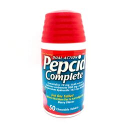 Viên ngậm giảm đau bao tử, ợ nóng Pepcid Complete 50 Chewable Tablets Berry Flavor 5 vien ngam giam dau bao tu o nong pepcid complete 50 chewable tablets berry flavor 24923 ka