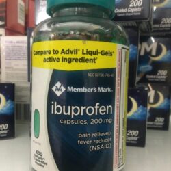 Viên uống giảm đau hạ sốt Member’s Mark Ibuprofen 200mg 400 Softgels Capsules 8 vien uong giam dau ha sot members mark ibuprofen 200mg 400 softgels capsules ka