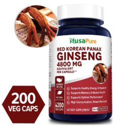 vien uong hong sam han quoc nusapure red korean panax ginseng 4800mg 200 capsules ka