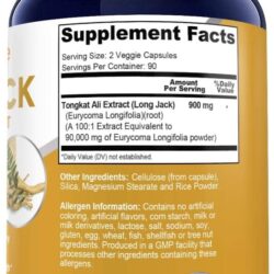 Viên uống tăng cường Testosterone NusaPure LongJack 180 Capsules 7 vien uong tang cuong testosterone nusapure longjack 180 capsules kb