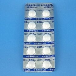 Viên uống trắng da xóa nám Transamin (Tranexamic) 250mg 1000 viên 9 vien uong trang da xoa nam transamin tranexamic 250mg 1000 vien kd