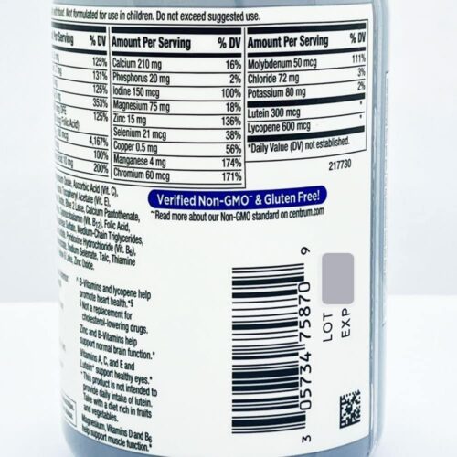 vitamin danh cho nam gioi tren 50 tuoi centrum silver men 50 200 vien 210126 kd