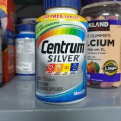 Vitamin dành cho nam giới trên 50 tuổi Centrum Silver Men 50+ 220 viên 13 vitamin danh cho nam gioi tren 50 tuoi centrum silver men 50 220 vien kc