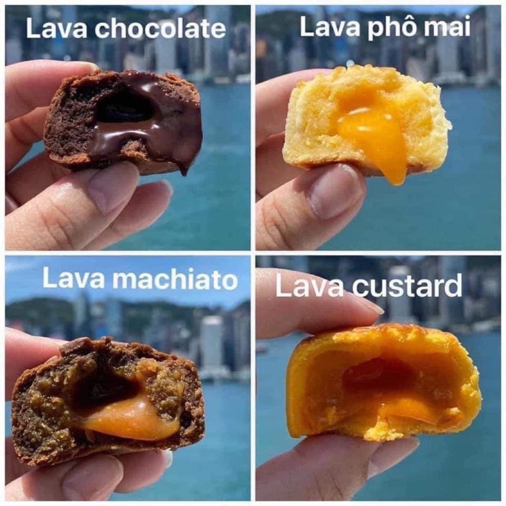 Cách thực hiện bánh trung thu lava chocolate ngon rụng tim