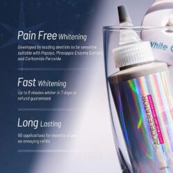 Bộ làm trắng răng bằng ánh sáng xanh White Glo Accelerator bật trắng 8 tone trong 7 ngày 13 bo lam trang rang bang anh sang xanh white glo accelerator bat trang 8 tone trong 7 ngay kf