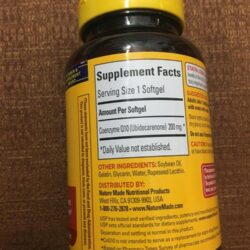 Bổ sung CoQ10 tốt cho tim mạch Nature Made CoQ10 200mg 105 Softgels 7 bo sung coq10 tot cho tim mach nature made coq10 200mg 105 softgels kb