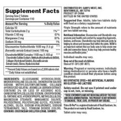 bo xuong khop members mark glucosamine chondroitin msm 1500mg 220 vien kd