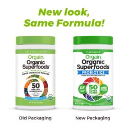 Bột 50 loại rau củ quả hữu cơ Orgain Organic Superfoods Probiotics 280g (Original) 10 bot 50 loai rau cu qua huu co orgain 50 organic superfoods 280g original knc