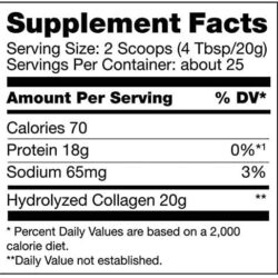 bot collagen protein bulletproof 500g unflavored ka