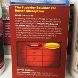 Dầu cá Omega-3 Schiff MegaRed Advanced 6X Better Absorption 800mg 80 Softgels 9 dau ca omega 3 schiff megared advanced 6x better absorption 800mg 80 softgels kd