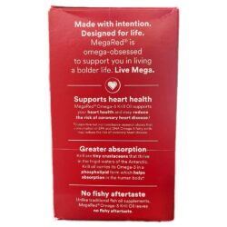 Dầu nhuyễn thể (dầu tôm) MegaRed Omega-3 Krill-Oil 350mg 120 Softgels 9 dau nhuyen the dau tom schiff megared superior omega 3 krill oil 350mg 120 vien 070724 kc