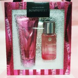 Set dưỡng thể, xịt thơm Victoria’s Secret Bombshell Fragrance Lotion & Mist Mini 8 hop qua tang xit thom va duong the victorias secret bombshell mist lotion 75ml 100ml ka