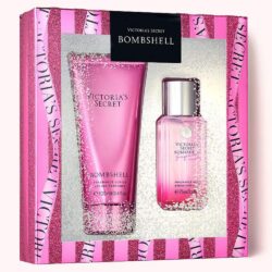 Set dưỡng thể, xịt thơm Victoria’s Secret Bombshell Fragrance Lotion & Mist Mini 6 hop qua tang xit thom va duong the victorias secret bombshell mist lotion 75ml 100ml kc