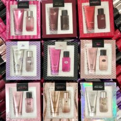 Set dưỡng thể, xịt thơm Victoria’s Secret Dream Angel Fragrance Lotion & Mist Mini 9 hop qua tang xit thom va duong the victorias secret bombshell mist lotion 75ml 100ml kd