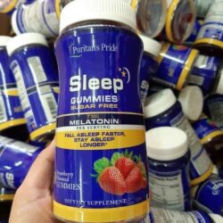 Kẹo dẻo hỗ trợ giấc ngủ ngon Puritan’s Pride Sleep Gummies Melatonin 7mg Sugar Free 60 Gummies 6 keo deo ho tro giac ngu ngon puritans pride sleep gummies melatonin 7mg sugar free 60 gummies ka