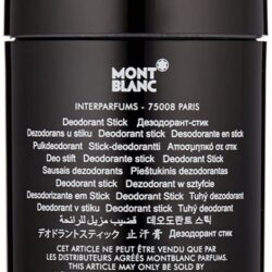 lan khu mui nam mont blanc legend deodorant stick 75g kc